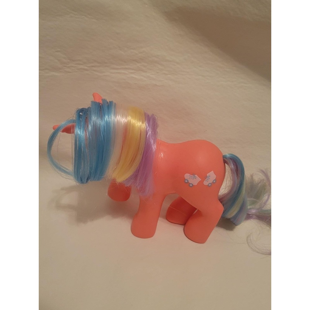 Vintage 1985 My Little Pony G1 Speedy Twinkle Eye Unicorn Roller Skates MLP